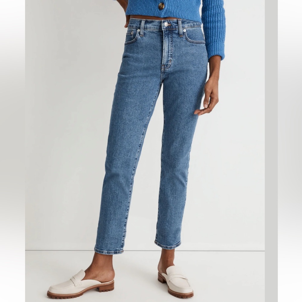 Madewell The Mid-Rise Perfect Vintage Jeans Knowland Wash Size 25